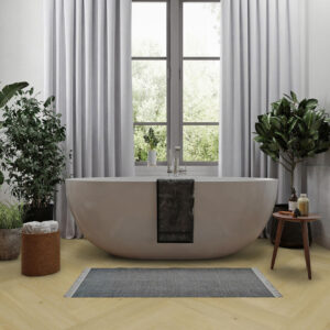 Jodełka Vinyl Rigid Herringbone - Highland Oak GOLD